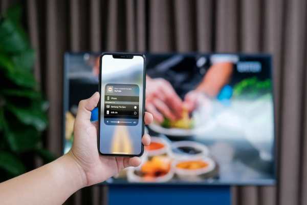 kết nối điện thoại iphone với tivi samsung